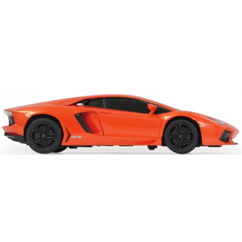 Funkgesteuerter orangefarbener Lamborghini Aventador RC : Fernsteuerung