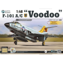 Plastic model aircraft F101 A/C VOODOO 1:48