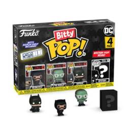 Batman 85th Anniversary pack 4 Bitty POP figures! Vinyl Catwoman 2.5 cm