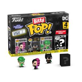 Batman 85th Anniversary pack 4 Bitty POP figures! Vinyl Two Face 2.5 cm