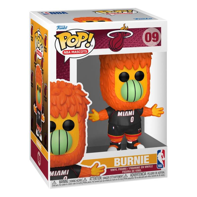 NBA Mascots POP! Sports Vinyl Figure Miami - Burnie 9 cm