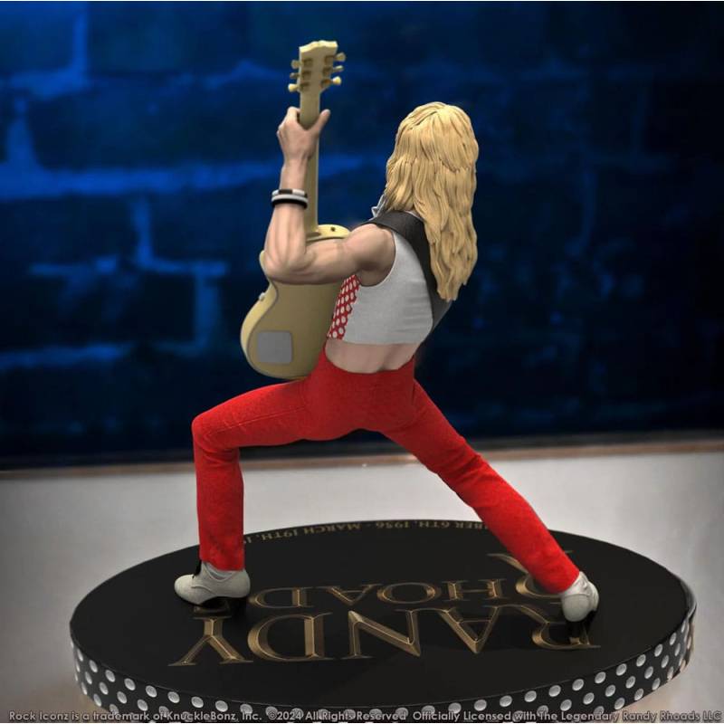 Randy Rhoads IV statuette Rock Iconz The Early Years Red Version 24 cm