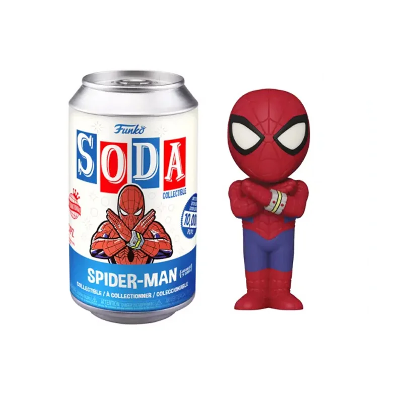 Marvel Vinyl Soda Spider-Man Japan Tv Pop Figur 