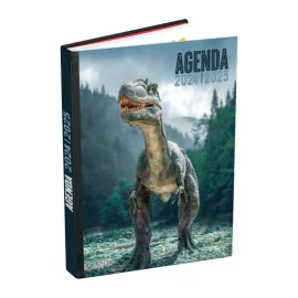 Agenda 2024-2025 320 Pages Dinosaur 12X18cm 