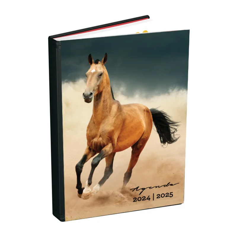 Agenda 2024-2025 320 Pages Horse 12X18cm 