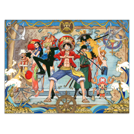 One Piece Golden Poster 01 Group Map 30X40cm 