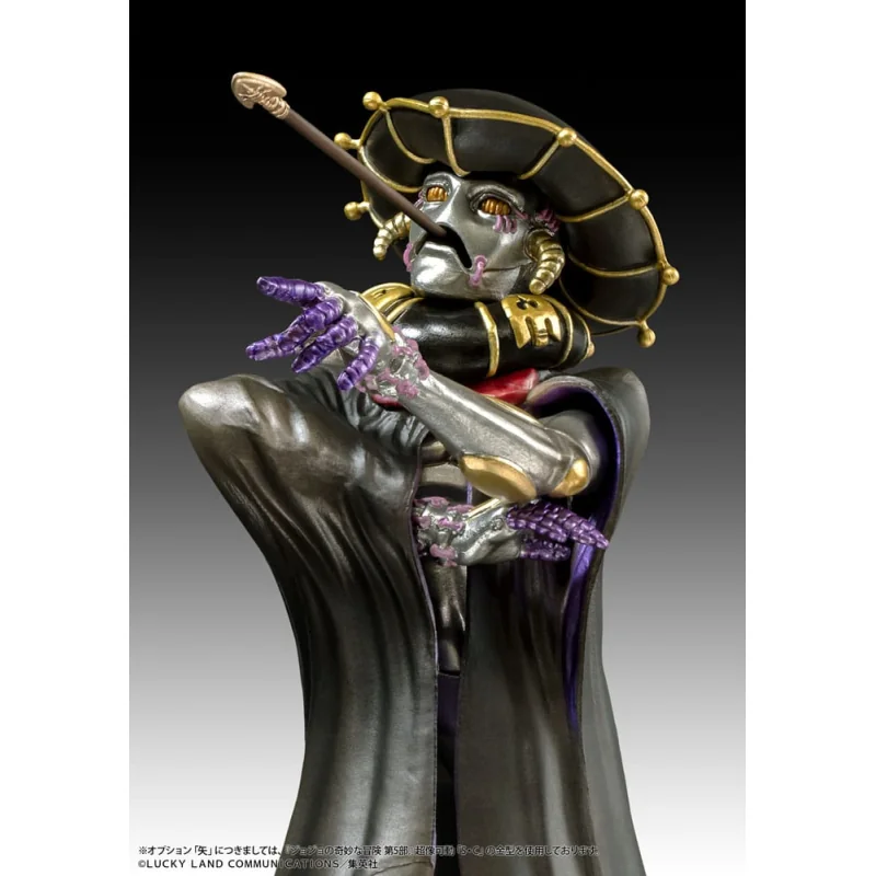 JoJo's Bizarre Adventure - Part 5 Golden Wind statuette Black Sabbath 18 cm