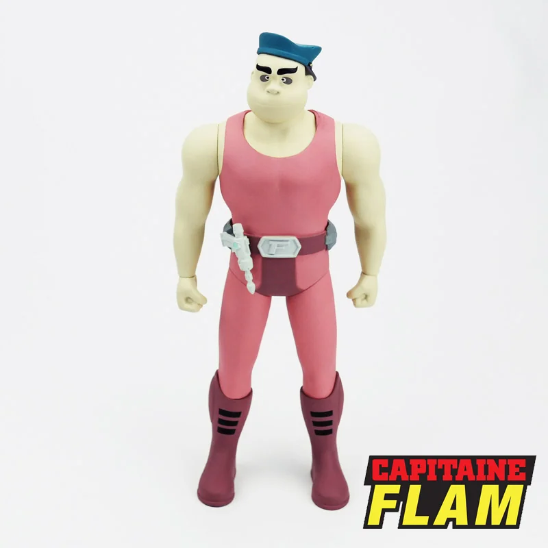 Captain Flam - Mala Figure 20cm Box FR Figurine 