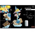 Yu Gi Oh Statue 1/6 Dark Magician Girl Dark Magician 42cm Kitsune Statue