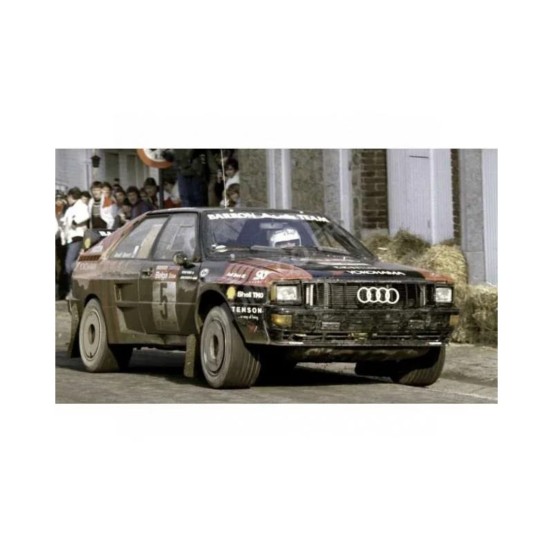 AUDI QUATTRO A2 5 BOSCH/BOND RALLYE CIRCUIT DES ARDENNES 1986 Miniatur 