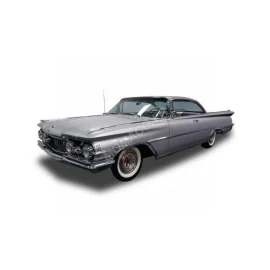 OLDSMOBILE 98 HARD TOP 1959 ARGENT Miniatur 