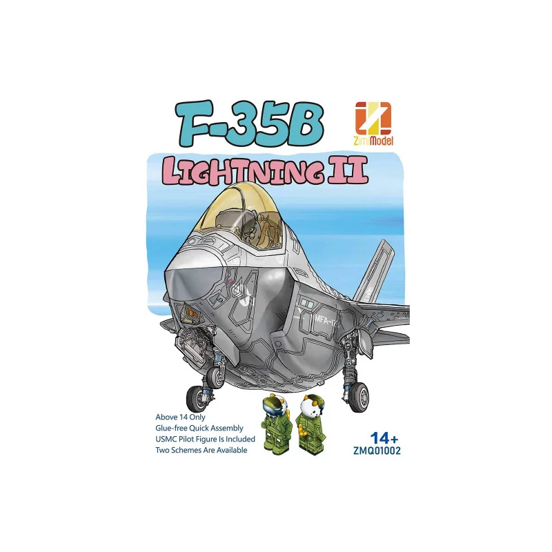 Plastic model airplane F-35B Lightning II Modellbausatz 