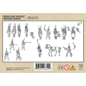 Figure FRENCH LIGHT INFANTRY HUNTERS (sampler) 1:72 Historische Figuren