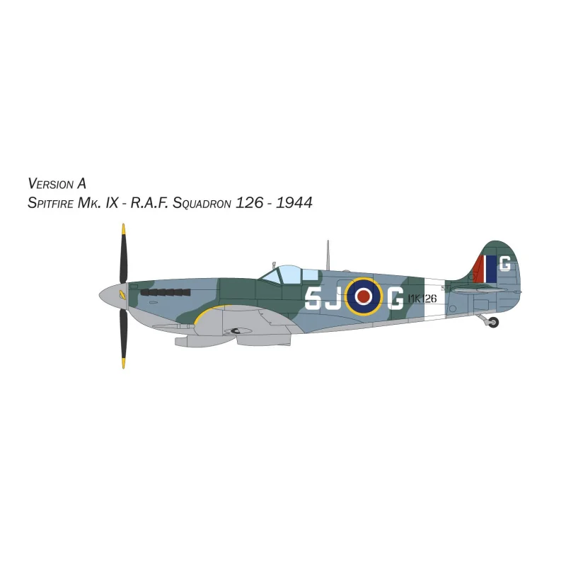 Model Set Spitfire Mk.IX Flugzeugmodell