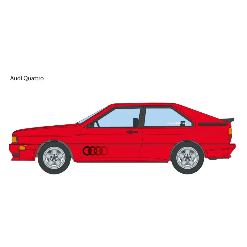 Audi Quattro Modellauto