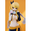 Fairy Tail Pop Up Parade Lucy Heartfilia Natsu Costume Ver. L Size 22 cm Figuren