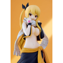 Fairy Tail Pop Up Parade Lucy Heartfilia Natsu Costume Ver. L Size 22 cm Good Smile Company