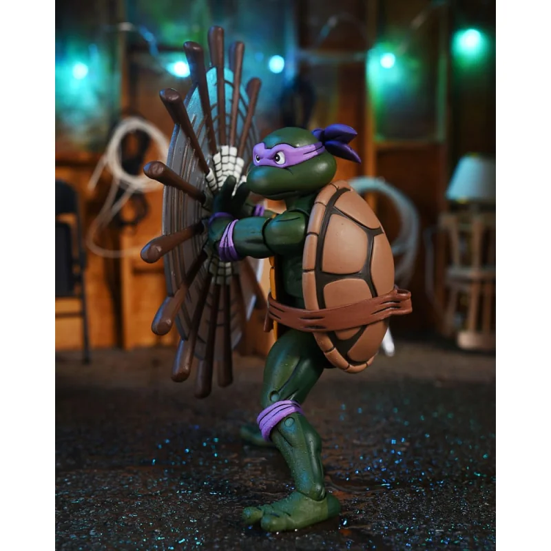 Ninja Turtles (Cartoon) Ultimate Donatello VHS Figure 18 cm Actionfigur 