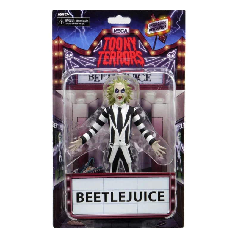 Beetlejuice Toony Terrors Beetlejuice Figure 15 cm Actionfiguren