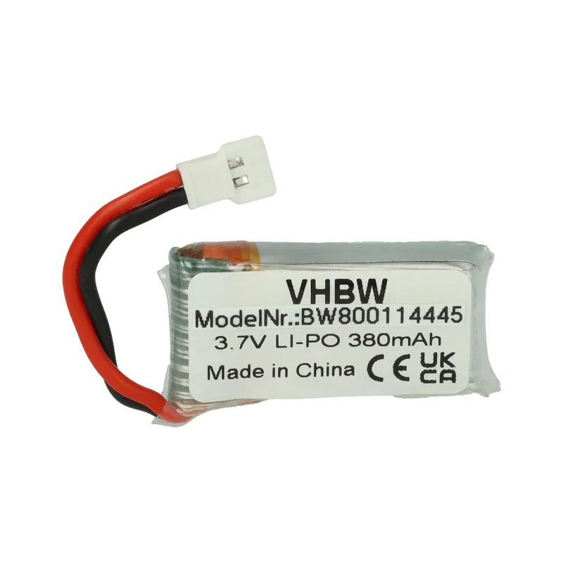 3,7 V 380 mAh Li-Po Batterie pour Quadrirotor CRC X1 (503001), RC Video ONE (503003) 