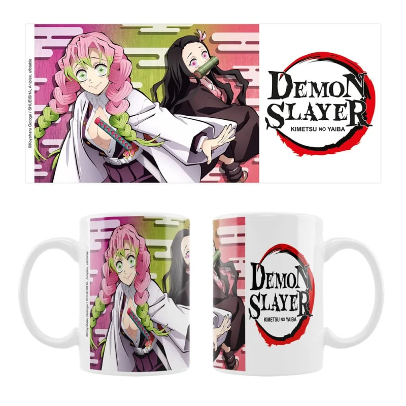 Demon Slayer ceramic mug Mitsuri & Nezuko Tasse 