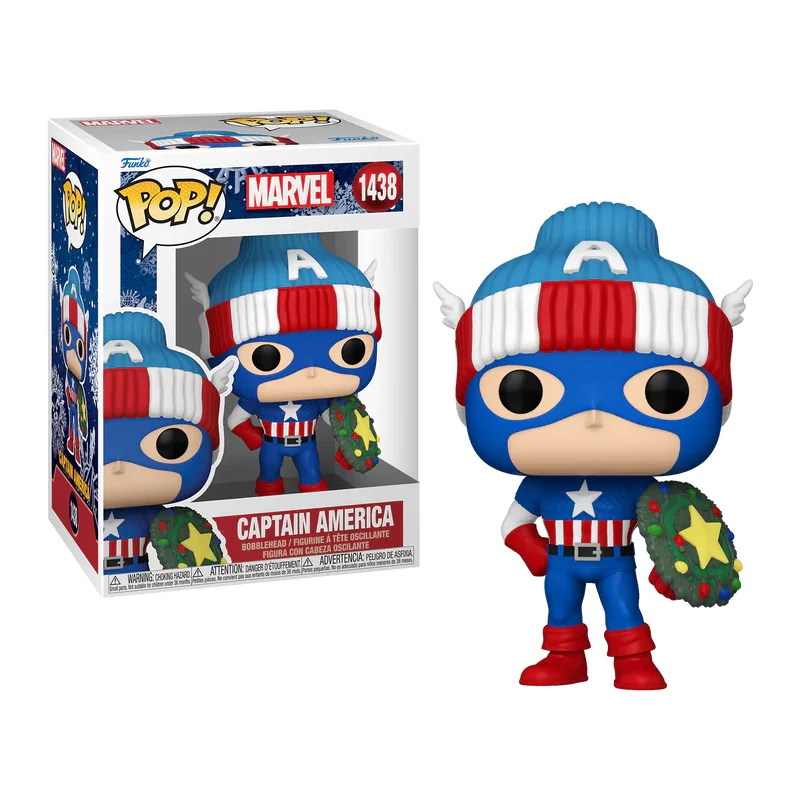 HOLIDAY '24 - POP Marvel #1438 - Captain America Pop Figur 