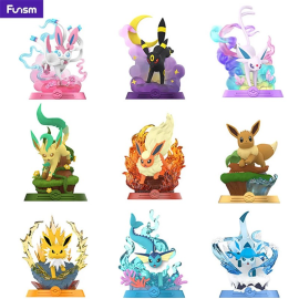 POKÉMON - FUNISM - EVOLI EVOLUTION COLLECTION 2 9pcs Figurine 