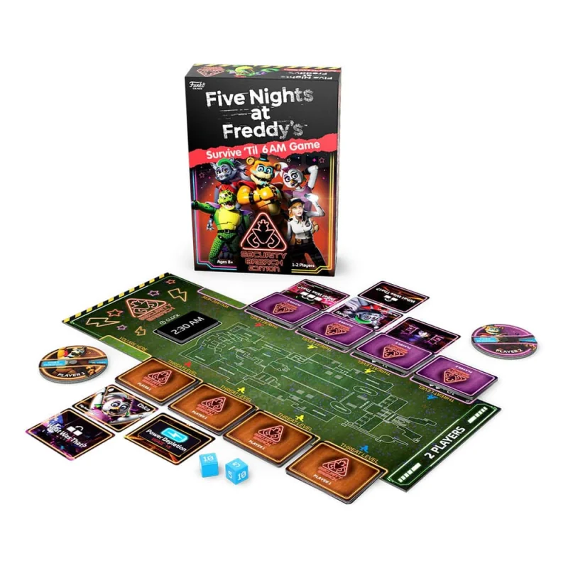 Five Nights at Freddy's board game Survive 'Til 6am Brettspiele und Zubehör