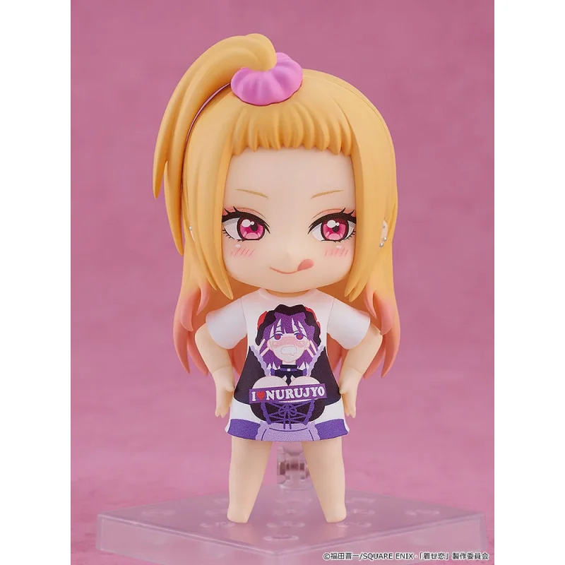 My Dress-Up Darling figurine Nendoroid Marin Kitagawa: Slippery Girls Full Graphic T-Shirt Ver. 10 cm Actionfiguren