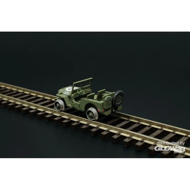 Railway Jeep (2pcs) Modellbausatz 