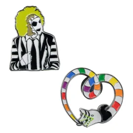 Beetlejuice pack 2 pins Sandworm 