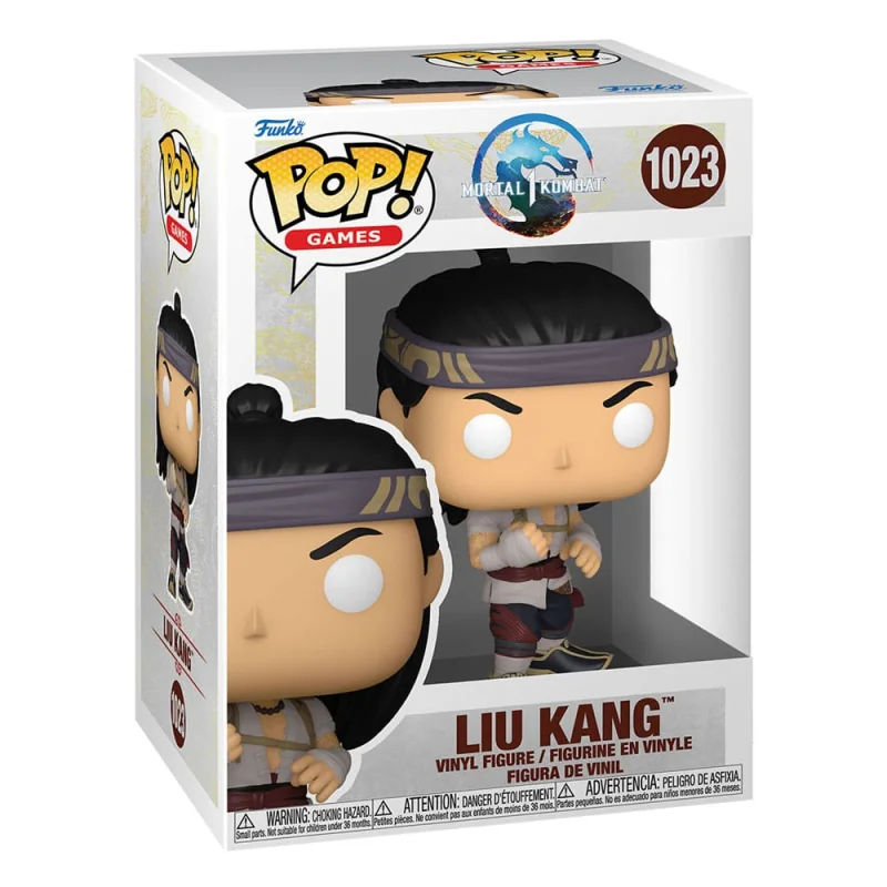 Mortal Kombat POP! Games Vinyl figure Liu Kang (God of Fire) 9 cm Figuren