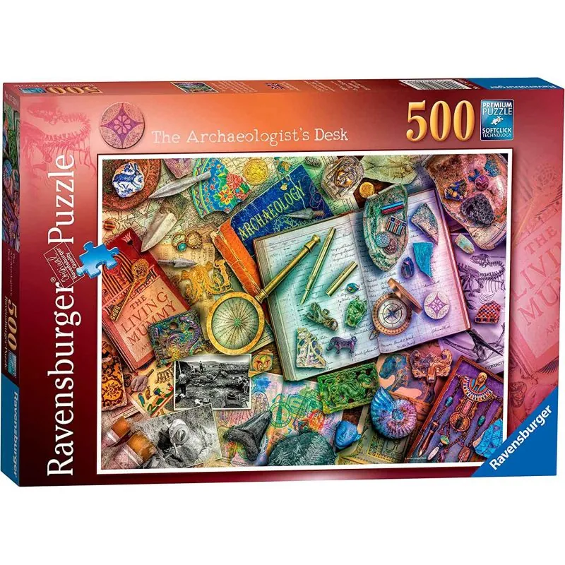 Puzzle 500 p - The archaeologist's office 