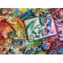 Puzzle 500 p - The archaeologist's office Ravensburger