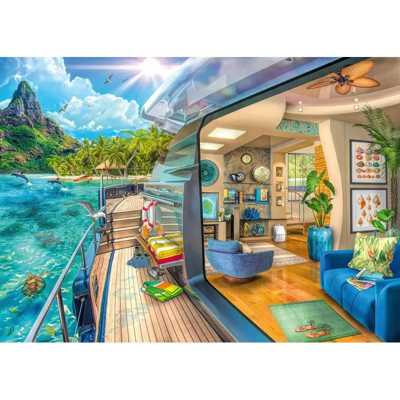 Puzzle 1000 p - Cruise in the tropics Puzzle