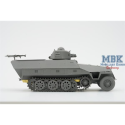 BORDER MODEL: 1/35; Sd.Kfz.251 /1 Ausf.D with R35 turret with PE and workable tracks Militär Modellbau