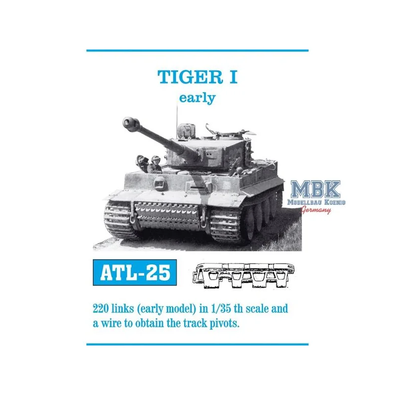 Tiger I (early) tracks 