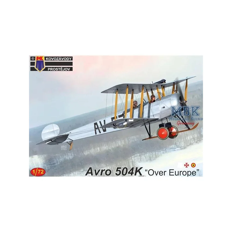 Avro 504K “Over Europe” Modellbausatz 