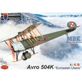 Avro 504L “European Users” Modellbausatz 