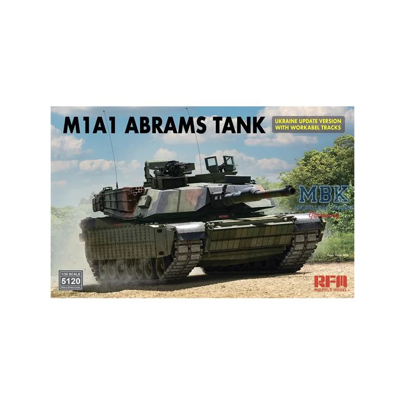 M1A1 Abrams UKRAINE (updated version w/work.track) Modellbausatz 