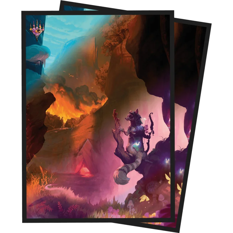 MTG: Bloomburrow 100ct Sleeves Red 