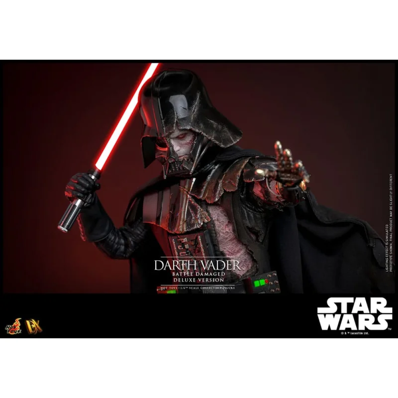 Star Wars - Figure 1/6 Darth Vader (Battle Damaged) Deluxe Version 35 cm