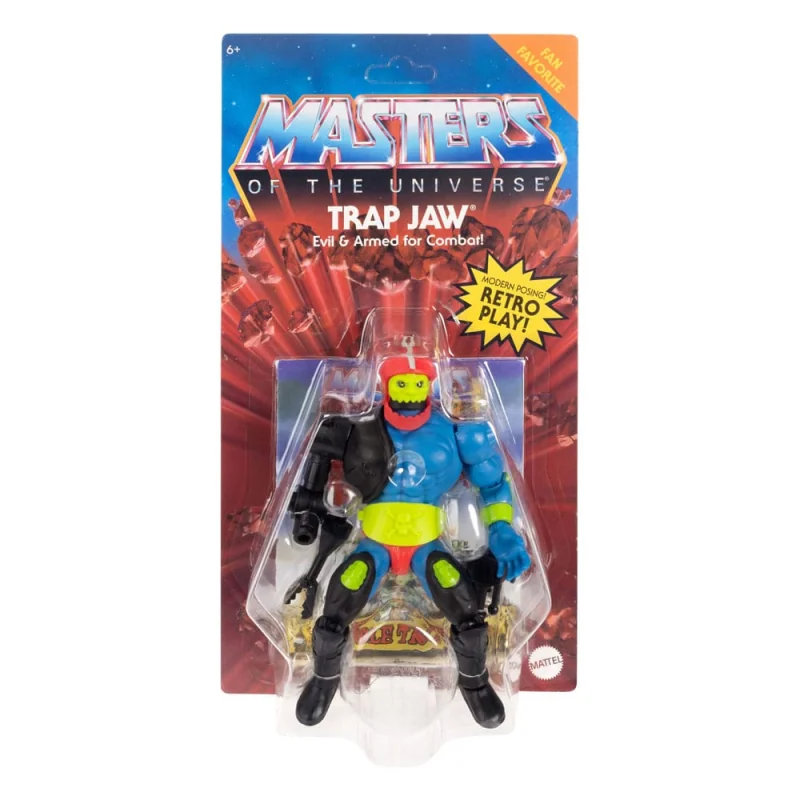 Masters of the Universe Origins Trap Jaw figure 14 cm Figurine 