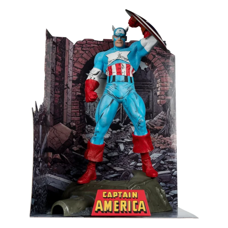 Marvel 1/6 Captain America (The Amazing Spider-Man 323) 28 cm