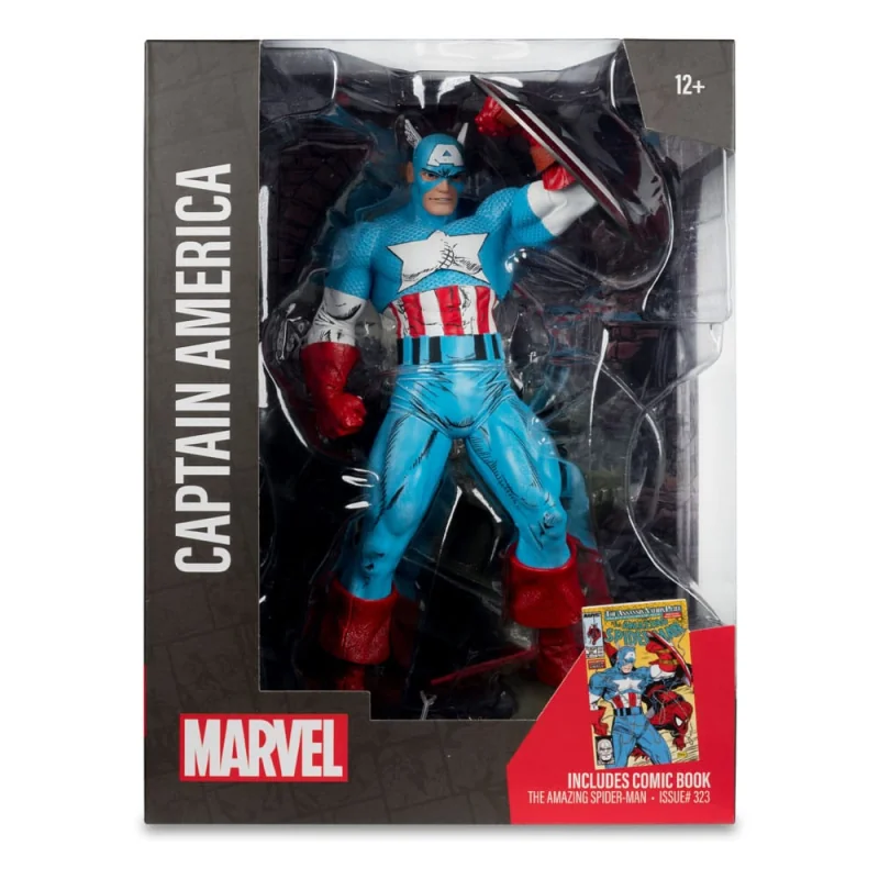 Marvel 1/6 Captain America (The Amazing Spider-Man 323) 28 cm