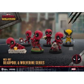 Deadpool 3 figures Deadpool & Wolverine Series Mini Egg Attack Set 8 cm Figurine 