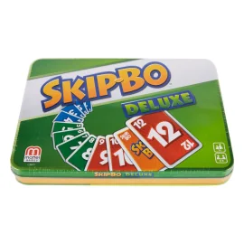 Skip-Bo Deluxe card games metal box 