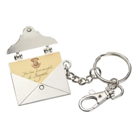 Harry Potter metal key ring Hogwarts Acceptance Letter Schlüsselanhänger 