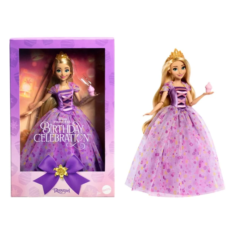 Disney Princesses doll Rapunzel Birthday Party 29 cm Mattel