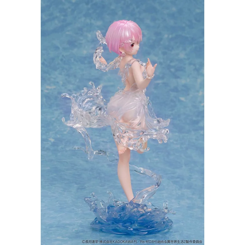 COCO11233 Re:Zero Starting Life in Another World - 1/7 Ram Aqua Dress 23 cm